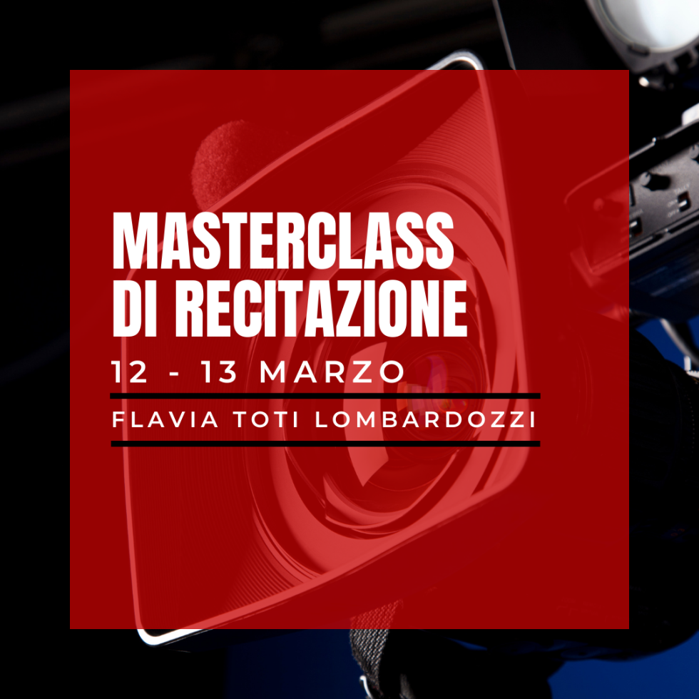 Masterclass di Recitazione 