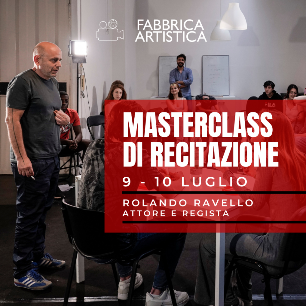 Masterclass Recitazione Cinematografica